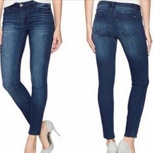Kensie Effortless Ankle Mid- Rise Dark Wash Jeans. $80 MSRP. Excellent condition